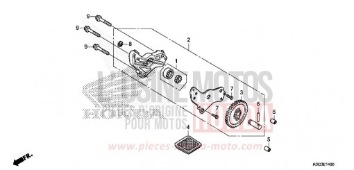 POMPE A HUILE C125AK de 2019